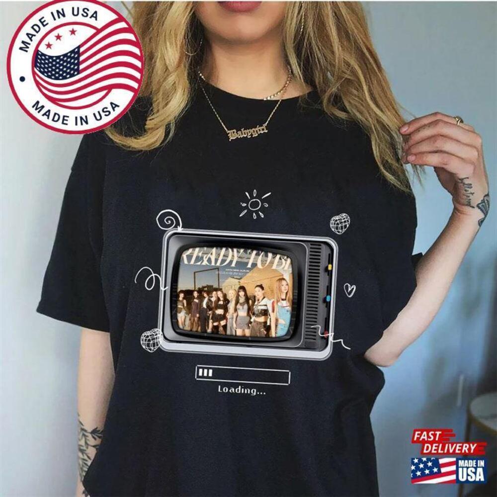 Twice 5Th World Tour T-Shirt Ready To Be Concert Shirt  1